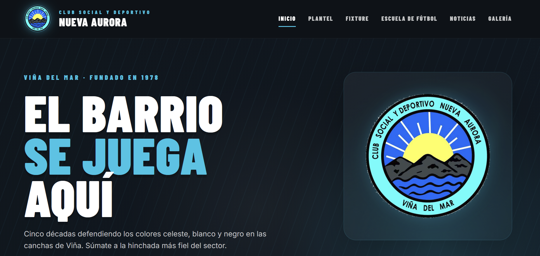 Escudo del Club Nueva Aurora
